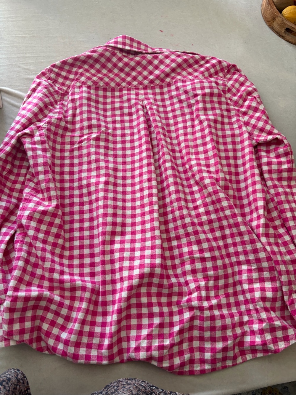 Vineyard Vines Pink and White Gingham Button-Down Shirt - Picture 8 of 9